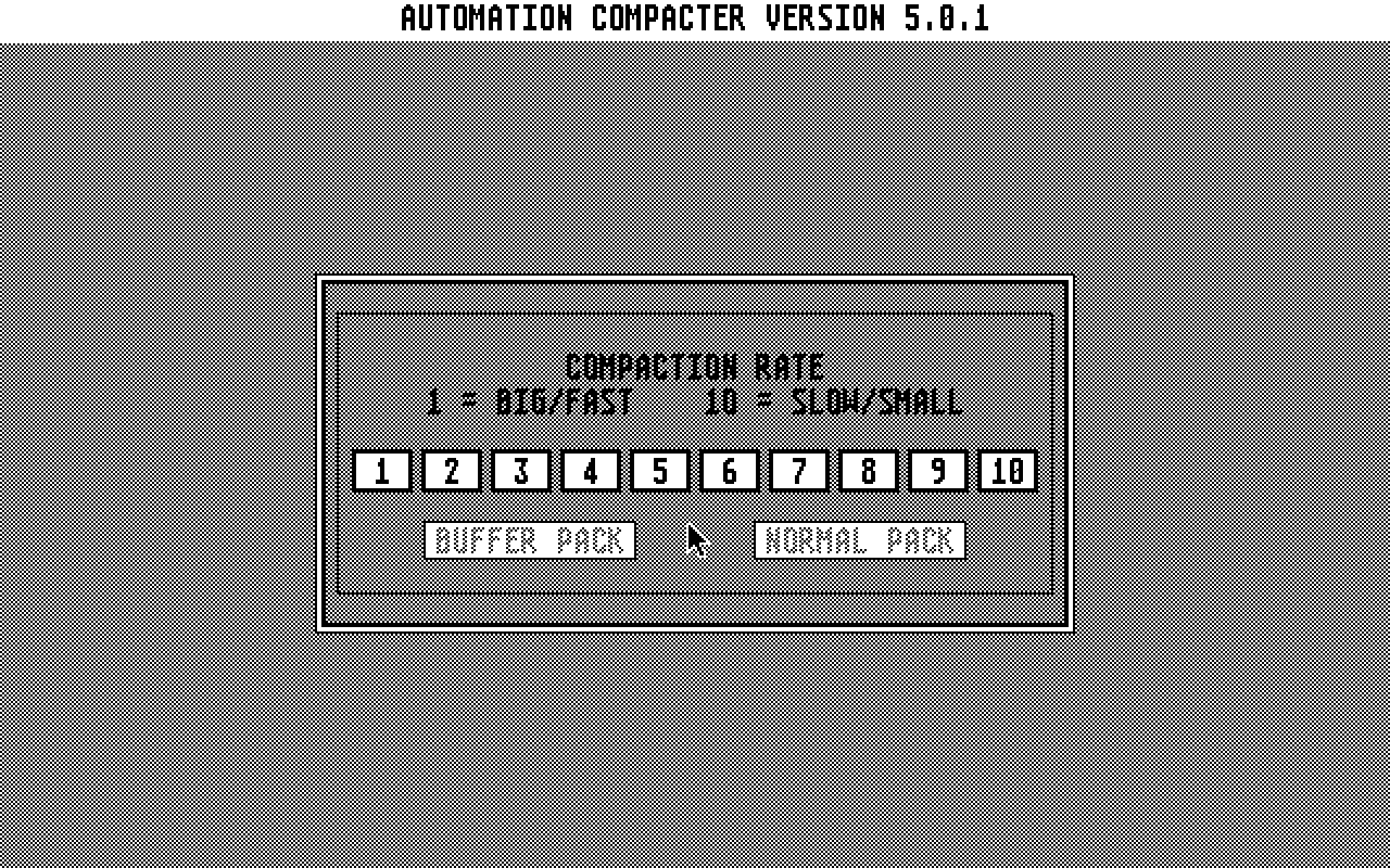 Automation Compacter atari screenshot